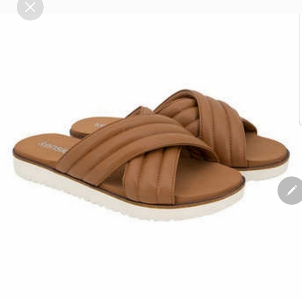Kensie Ladies' Cross Band Sandal 1 pair pick a size new in box
